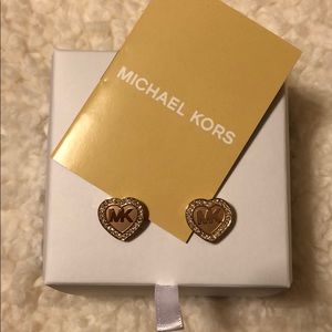 NWT Authentic Michael Kors Stud Earrings